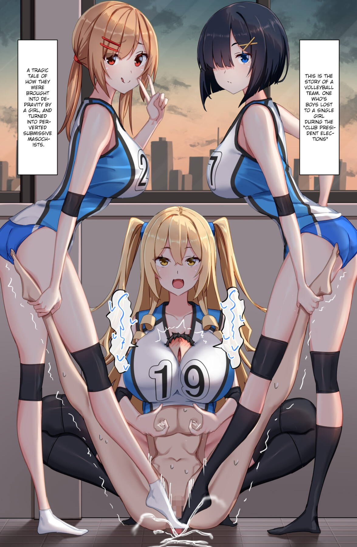 Hentai Manga Comic-Welcome to the Weak Masochist Volleyball Club-Read-3